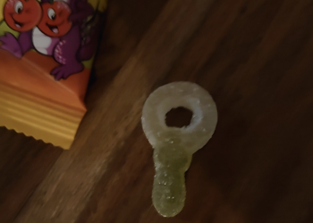 Haribo sour key candy